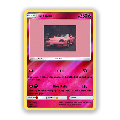 Joji Pink Season Pokémon Card