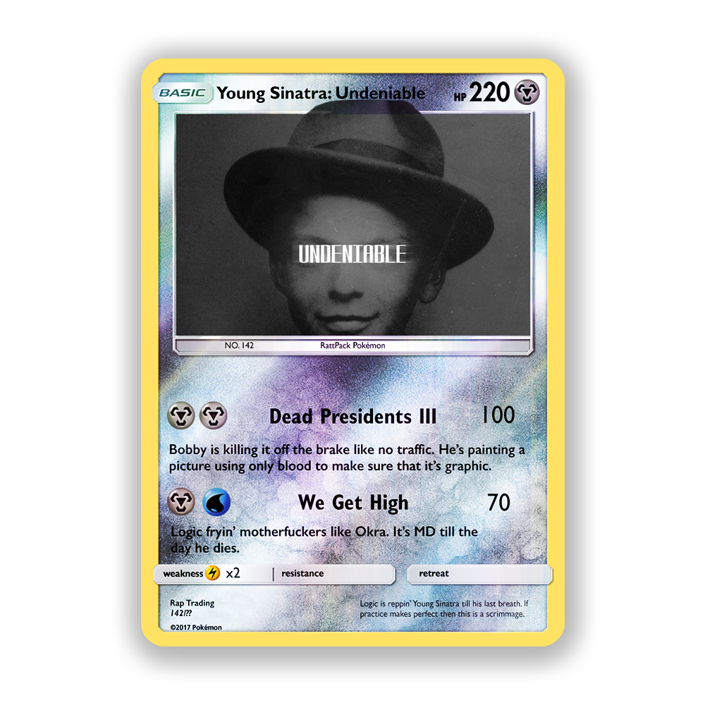 Logic Young Sinatra: Undeniable Pokémon Card