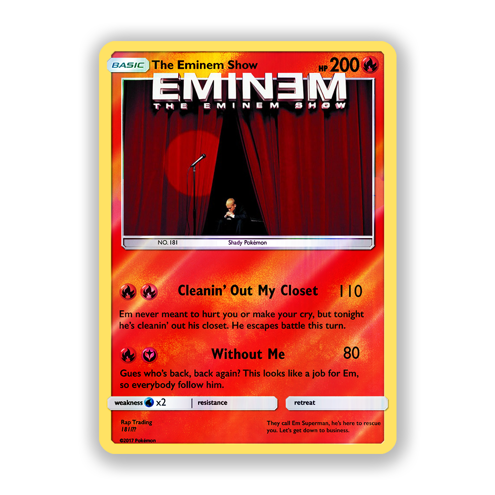 Eminem Pokémon Card Bundle