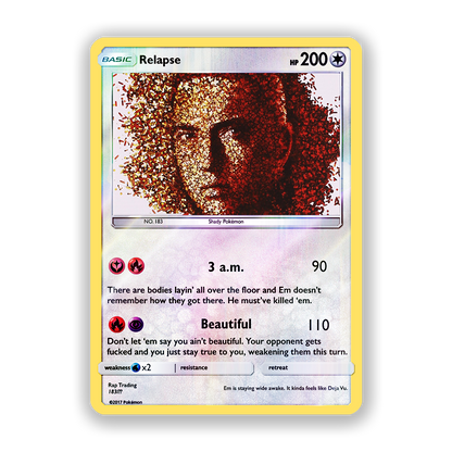 Eminem Pokémon Card Bundle