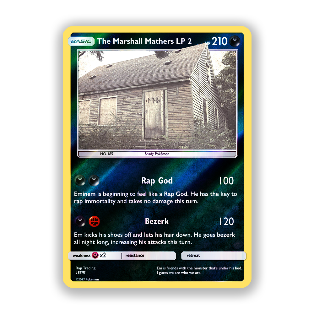 Eminem Pokémon Card Bundle