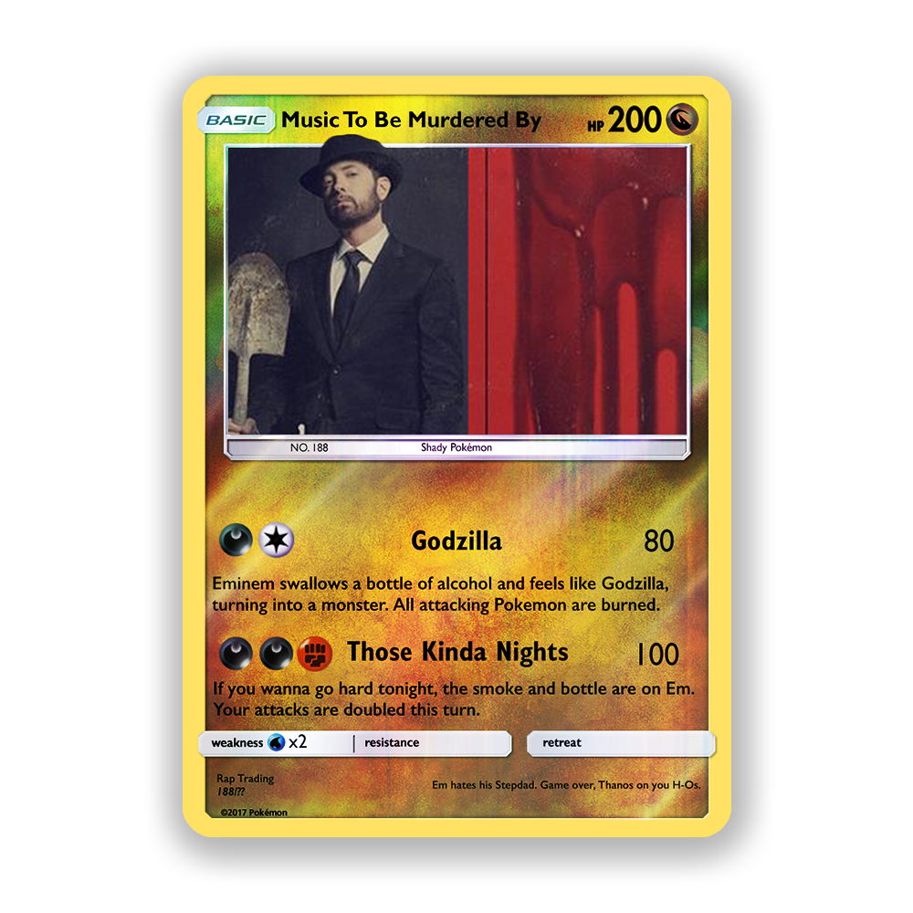 Eminem Pokémon Card Bundle