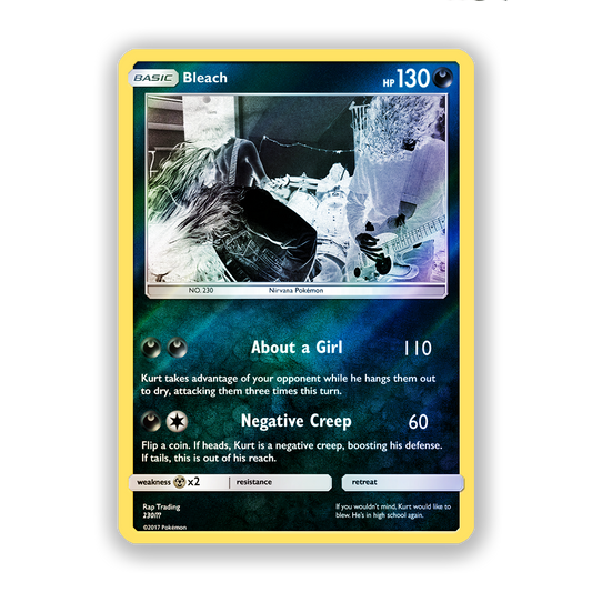 Nirvana Bleach Pokémon Card