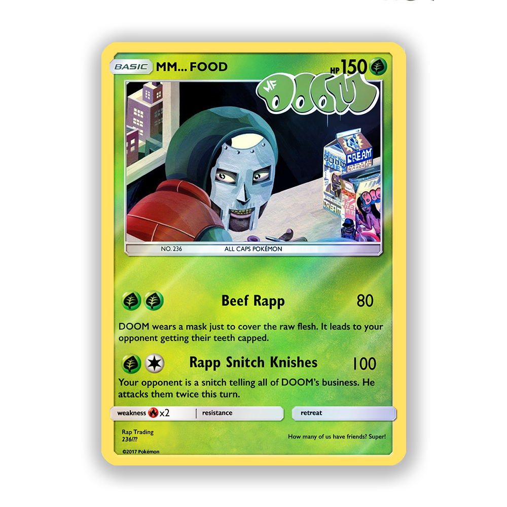 MF DOOM Pokémon Card Bundle