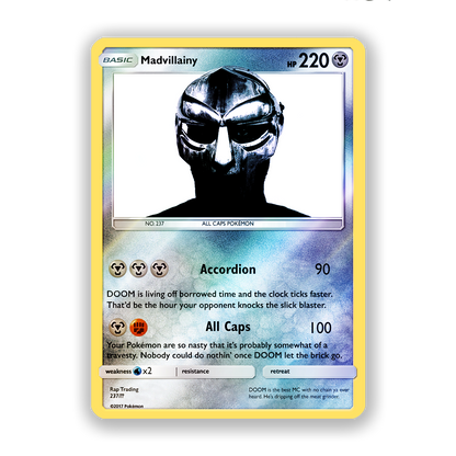 MF DOOM Pokémon Card Bundle