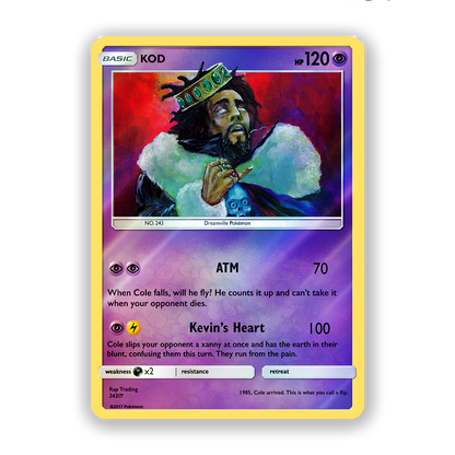 J. Cole Pokémon Card Bundle