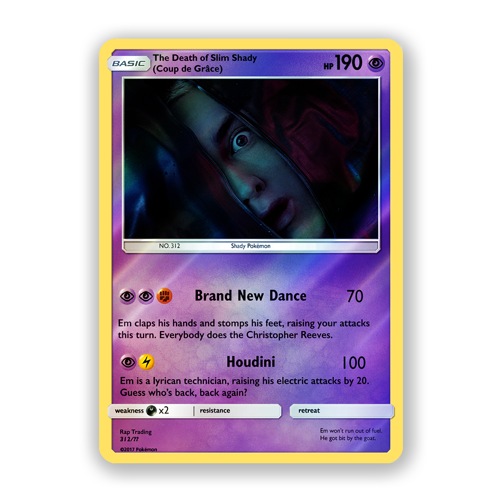 Eminem Pokémon Card Bundle