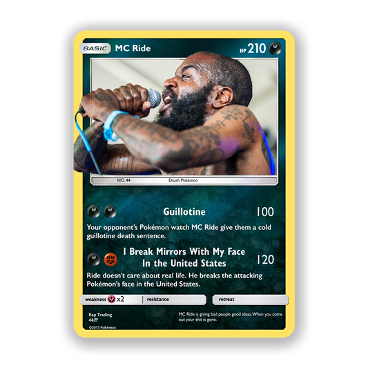 MC Ride Holographic Pokémon Card