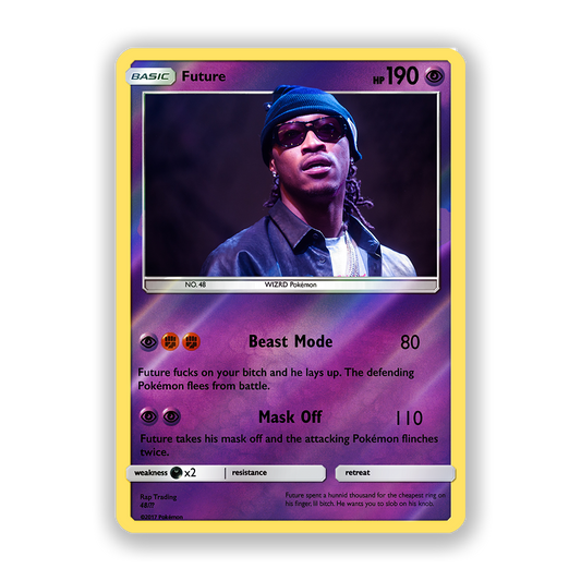 Future Holographic Pokémon Card