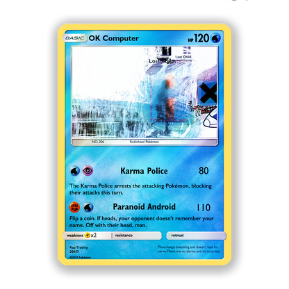 Radiohead Pokémon Card Bundle